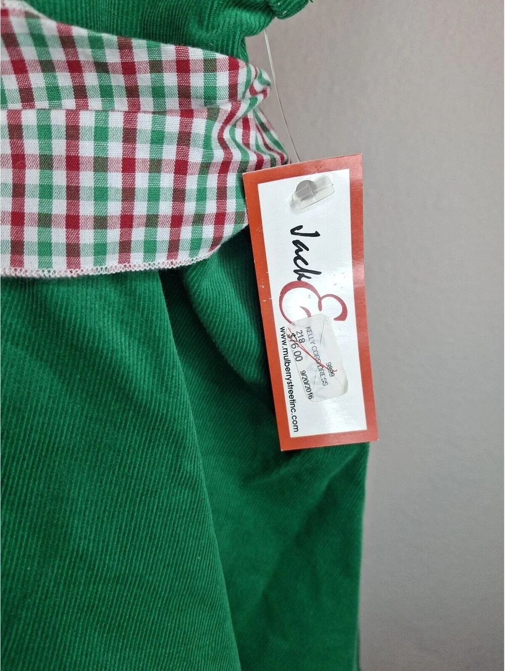 Jack & Teddy Kelly Cord Dress 24M [COPY]